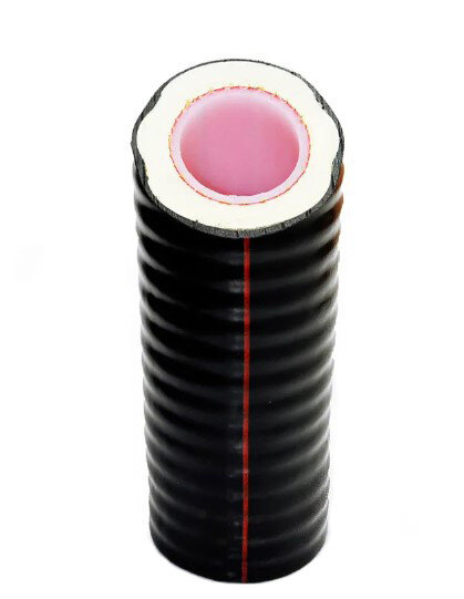 Гибкая труба в ППУ изоляции Изоком А 95°/1,0МПа 50/90