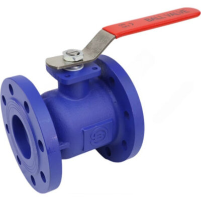 Кран шаровой Benarmo 4110RA DN 150 PN 16 чугунный неполнопроходный фланцевый под электропривод с рукояткой