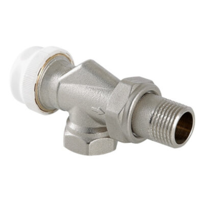 Клапан радиаторный Valtec VT.179 1/2" DN 15 PN 10 осевой с преднастройкой