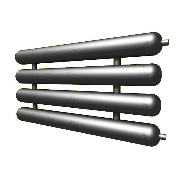 Регистр отопления РСЭ-4x57x2,5-6000 секционный четырёхрядный с эллиптическими заглушками