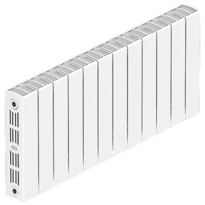 Радиатор монолитный биметаллический RIFAR SUPReMO VENTIL 300 12 секций нижнее правое подключение белый