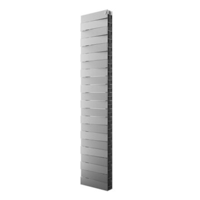 Радиатор биметаллический Royal Thermo PianoForte Tower 300 (22 cекции) Silver Satin