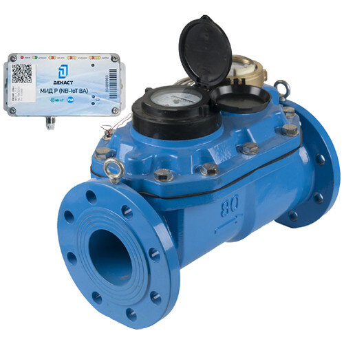 Счетчик комбинированный Декаст СТВК 1 80/20 ДГР (МИД Р NB-IoT, IP68) однокорпусный