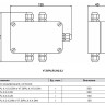 Счётчик импульсов VALTEC VT.SIPU.RS.M2.0.2 RS-485 2 канала проводной 4
