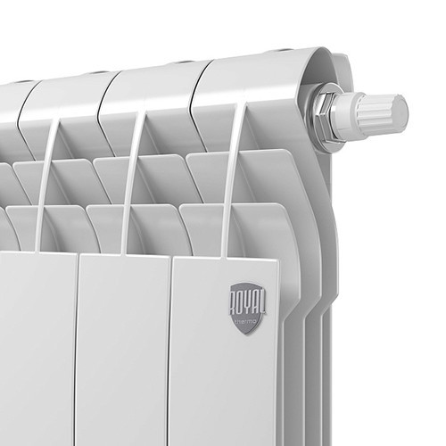 Радиатор биметаллический Royal Thermo BiLiner 500 V (10 секций) Bianco Traffico 2