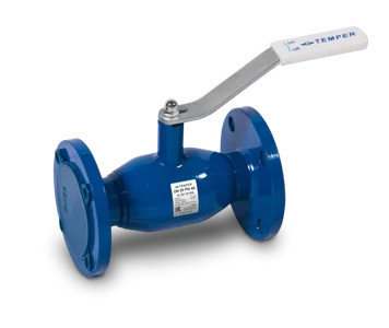 Кран шаровой TEMPER 28445065 стандартнопроходной фланцевый DN 65 PN 25