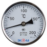 Термометр биметаллический ЭКОМЕРА БТ-1 Ду 80, Т 0-200C, L=40 1