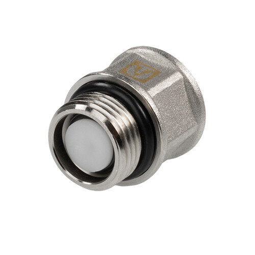 Клапан отсекающий VALTEC VT.539.N.04 1/2" DN 15 PN 10 для монтажа автоматического воздухоотводчика, латунный с никелевым покрытием