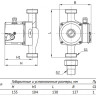 Насос циркуляционный Unipump UPH 20-60 130 с мокрым ротором H=6м Q=43л/мин арт. 68103 4