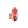 Кран шаровой VALTEC 1/2" Ду15 Ру4 трехходовой, тип L VT.360.N.04 3