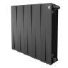 Радиатор биметаллический Royal Thermo PianoForte 500 VD (10 секций) Noir Sable 1