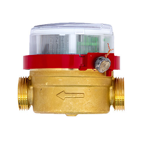 Счетчик для горячей воды Тепловодомер ВСГ-15-02 (80 мм) крыльчатый одноструйный резьбовой