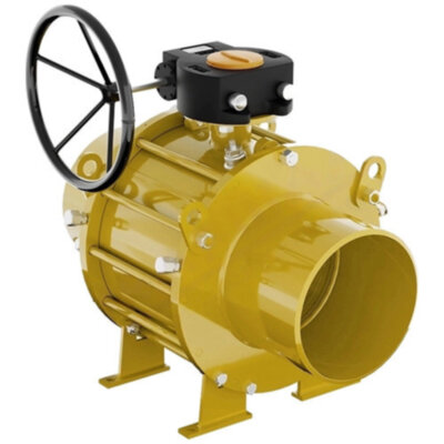 Кран шаровой Маршал 11с67п GAS PRO СП.00.3 DN 250/200 PN 16 стандартнопроходной под приварку