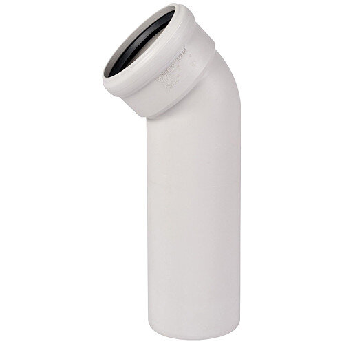 Отвод удлиненный бесшумный PP-MD Ostendorf Skolan Safe SKLB DN 110х45°