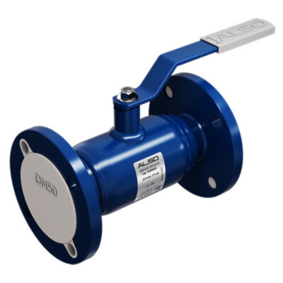 Кран шаровой ALSO RS КШ.Ф.П.RS.032.40-02 Ду 32 Ру 40 полнопроходный фланцевый, корпус - 09Г2С