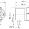 Насос циркуляционный Unipump UPH 15-1,5 B II BL 80 с мокрым ротором H=1,5м Q=15л/мин арт. 81435 4