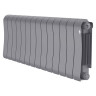 Радиатор биметаллический Royal Thermo Infinity 300 (14 cекций) Silver Satin 1