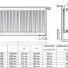 Радиатор панельный Royal Thermo VENTIL COMPACT VC33-900-2400 RAL9016 2