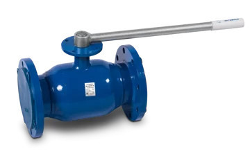 Кран шаровой TEMPER 29420300 полнопроходной фланцевый DN 300 PN 25 с фланцем для установки привода