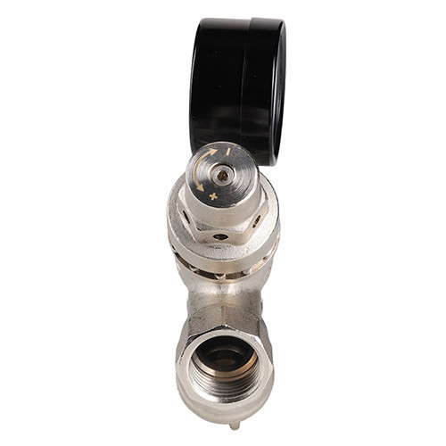 Редуктор давления VALTEC VT.082.N.05 3/4'' DN 20 PN 16 поршневой, прямого действия, с фильтром и манометром, латунный с никелевым покрытием 7