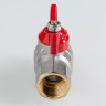 Кран шаровый VALTEC VT.418 ГОСТ Р 59553-2021 ВР-НР 1" DN 25 PN 40 никелированный латунный 7
