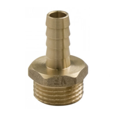 Штуцер для шланга VALFEX VF.650 НР 1/2" Ду 15x16 Ру 40 латунный