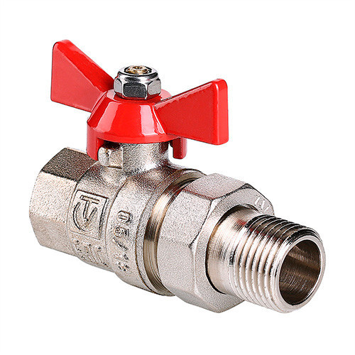 Кран шаровой VALTEC BASE 3/4" Ду20 Ру40 с полусгоном и внутренней резьбой VT.227.N.05 1
