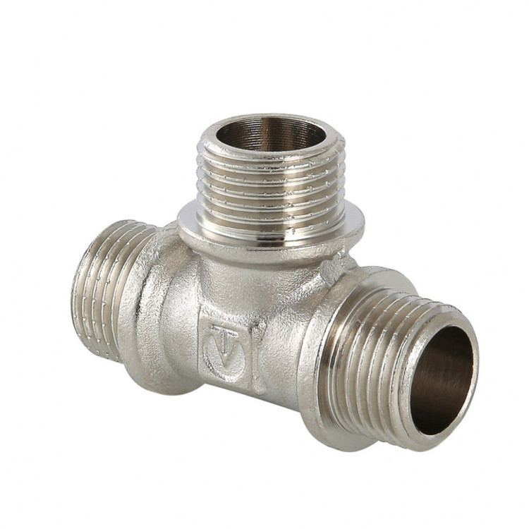 Латунный тройник VALTEC 3/4" с наружной резьбой VTr.131.N.0005 1