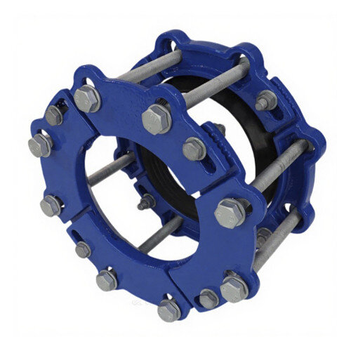 Соединение ремонтное Benarmo РУРС 7040 DN 400 (424-431 мм) PN 16 раструбное чугунное