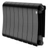 Радиатор биметаллический Royal Thermo Infinity 300 (8 cекций) Noir Sable 1