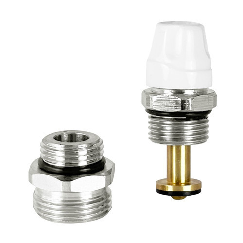 Клапан настроечный VALFEX VF.677.BE.012.034 НР 1/2"x3/4" DN 15 PN 10 с ниппелем под шестигранник/евроконус латунный
