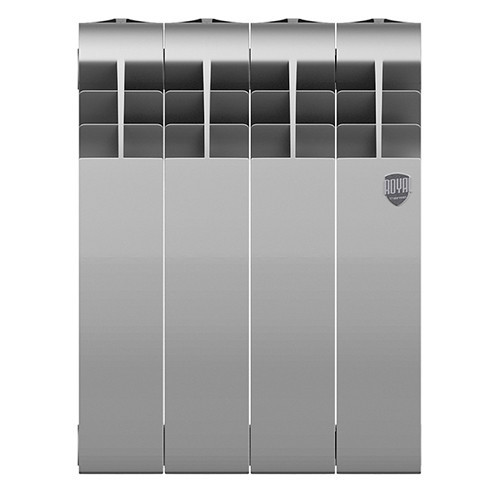 Радиатор биметаллический Royal Thermo BiLiner 350 (4 секции) Silver Satin 2