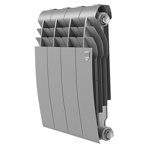 Радиатор биметаллический Royal Thermo BiLiner 350 (4 секции) Silver Satin 1