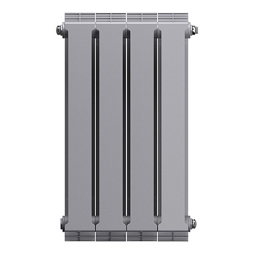 Радиатор биметаллический Royal Thermo PianoForte 500 (4 cекции) Silver Satin 3