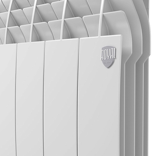 Радиатор биметаллический Royal Thermo BiLiner 500 V (6 секций) Bianco Traffico 3