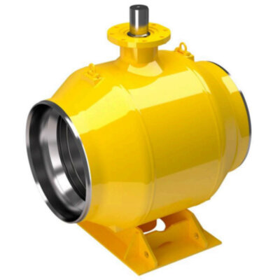 Кран шаровой Vexve 110700 DN 700 PN 25 стальной стандартнопроходный под приварку для газа, с редуктором