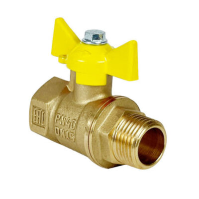 Кран шаровый VALFEX STANDART VF.278 ВР-НР 3/4" Ду 20 Ру 40 газовый латунный