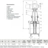Задвижка VGA D21.04 DN 450 PN 10 фланцевая клиновая чугунная с электроприводом с обрезиненным клином 2