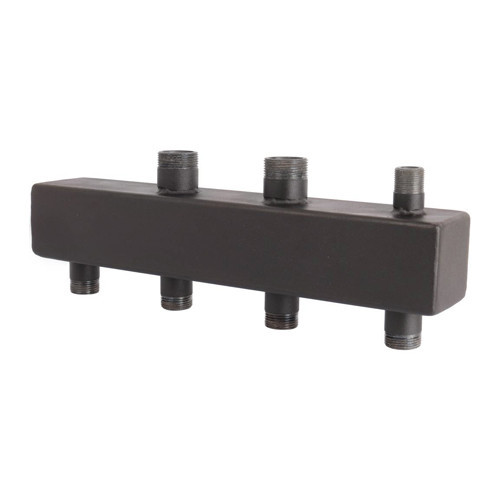 Коллектор распределительный ROMMER RDG-0016-004002 2-х контурный НР 1"x1 1/4" Ду 32 Ру 4 без теплоизоляции 2