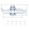 Кран шаровой FOX BVS DN 160 2