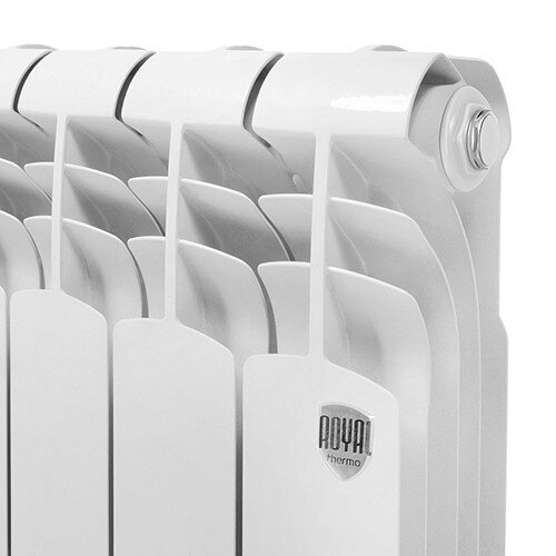 Радиатор биметаллический Royal Thermo Vittoria Super 300 (12 секций) Bianco Traffico