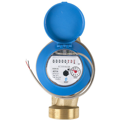 Счетчик Декаст ОСВХ-25 "НЕПТУН" ДГ1 (10 л/имп) холодной воды