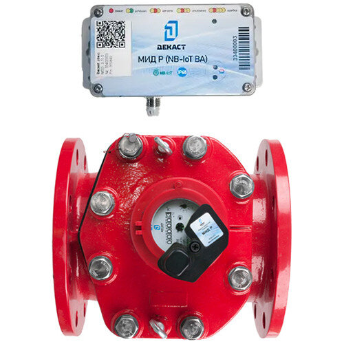 Счетчик промышленный Декаст СТВУ-150 МИД Р (NB-IoT, ВА) холодной и горячей воды