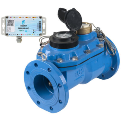 Счетчик комбинированный Декаст СТВК 1 100/20 ДГР (РМИ NB-IoT, IP68) однокорпусный