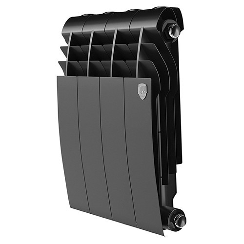Радиатор биметаллический Royal Thermo BiLiner 350 (4 секции) Noir Sable