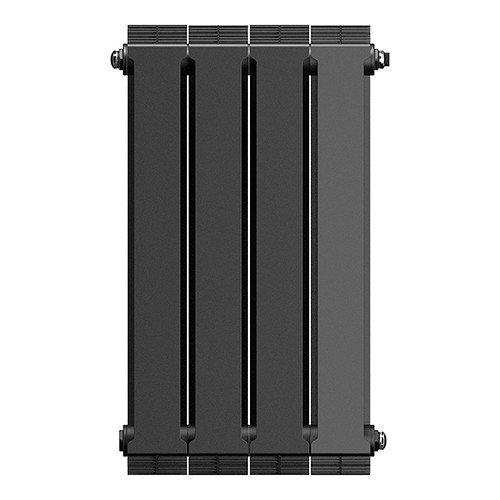 Радиатор биметаллический Royal Thermo PianoForte 500 (4 cекции) Noir Sable 3