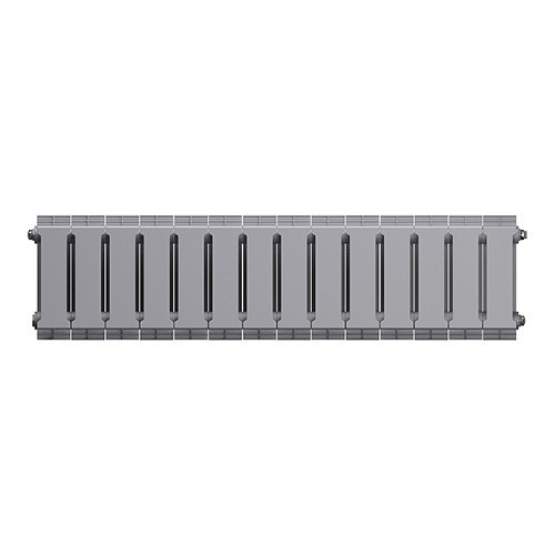 Радиатор биметаллический Royal Thermo PianoForte 200 (14 секций) Silver Satin 3
