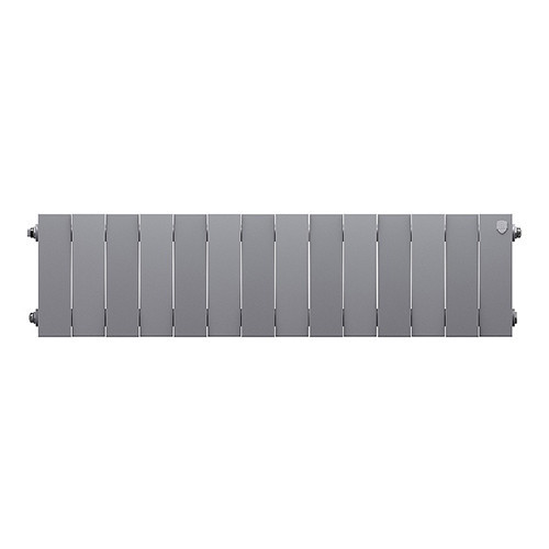 Радиатор биметаллический Royal Thermo PianoForte 200 (14 секций) Silver Satin 2