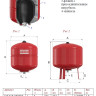 Бак VALTEC 3/4" мембранный 35 л для систем отопления VT.F.R.050035 2