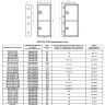 Шкаф пожарный Балтика-01 ШПК-320-21 ВЗ нержавеющая сталь 3